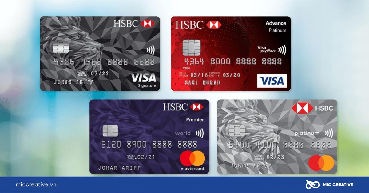 Thẻ Visa HSBC