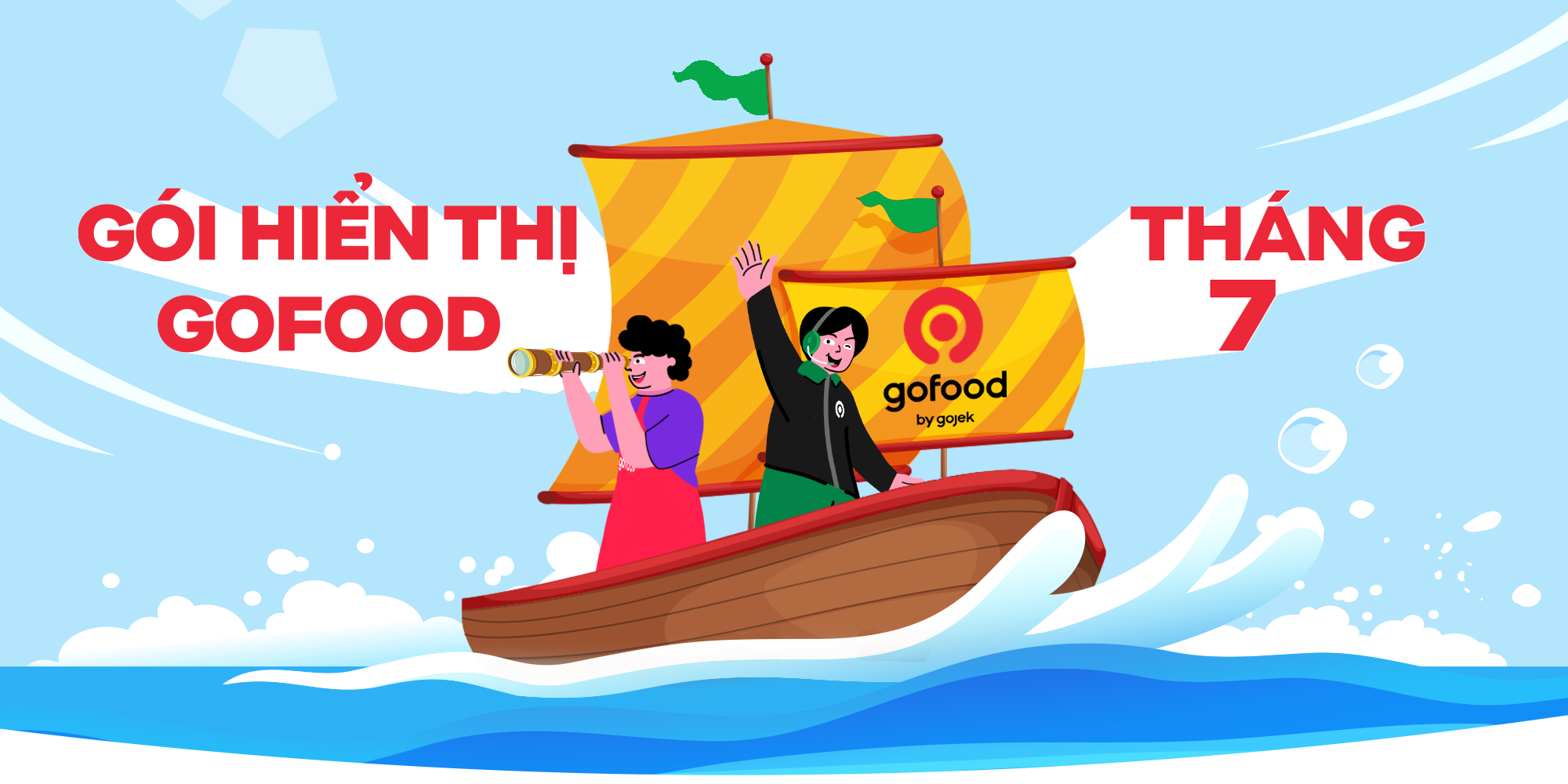 Gói hiển thị GO FOOD tháng 7