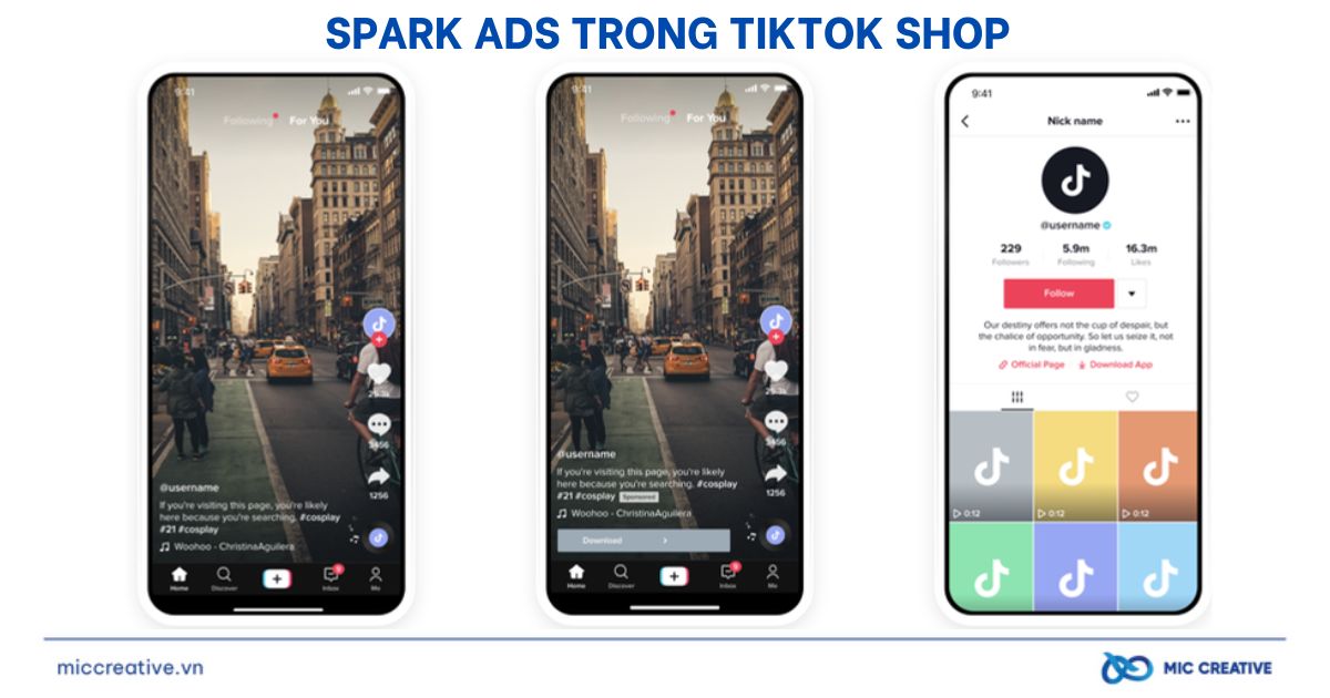 Spark Ads trong TikTok Shop