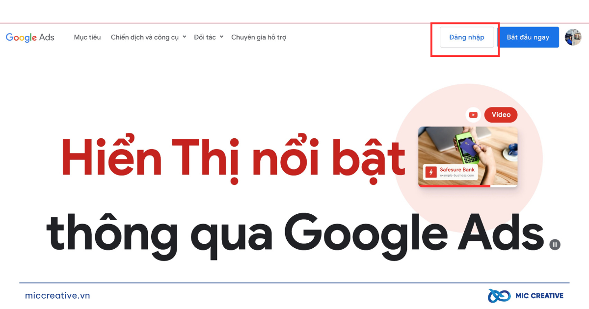 Sử dụng công cụ Google Keyword Planner - Bước 1