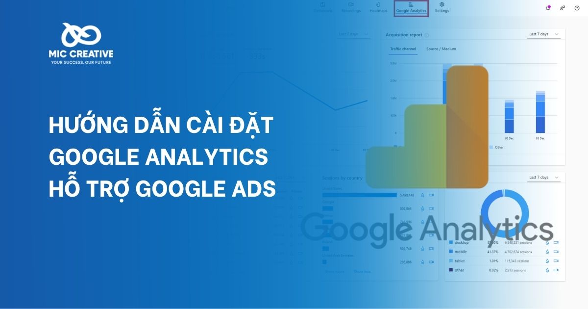 Hướng dẫn cài Google Analytics