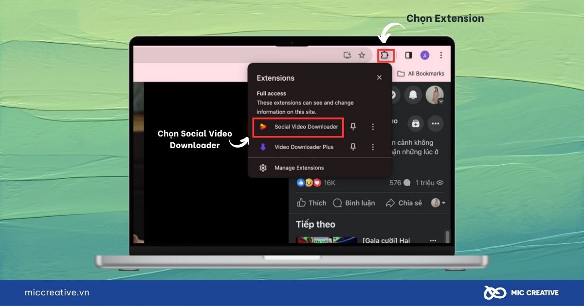 Mách bạn 8 cách tải video Facebook riêng tư dễ thao tác tai video rieng tu tren facebook ve may tinh bang social video downloader