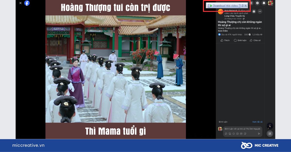 Tải video với IDM