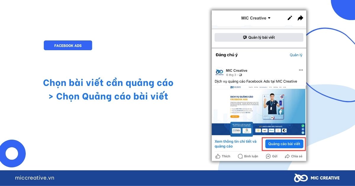 Chọn Quảng cáo bài viết