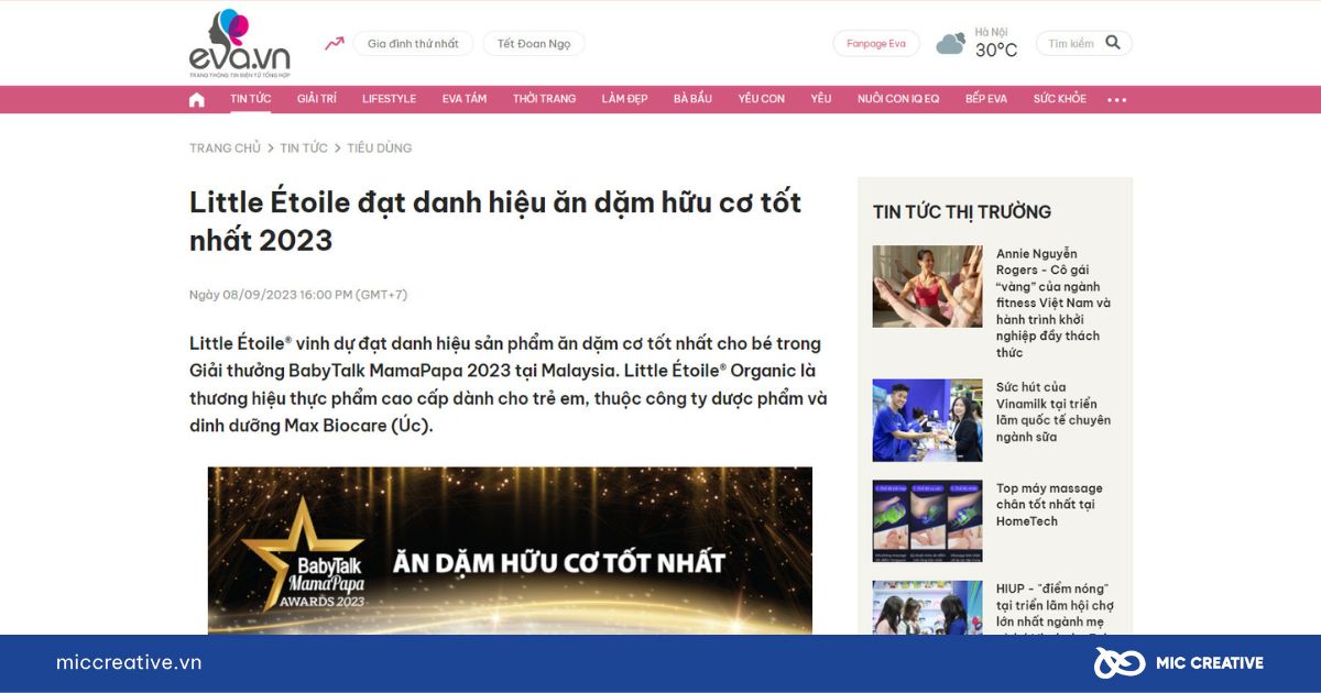 Dịch vụ booking PR báo chí được thực hiện bởi MIC Creative