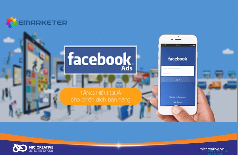 Dịch vụ quảng cáo Facebook EMarketer 