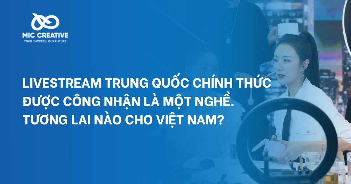 Livestream trung quốc được công nhận là một nghề