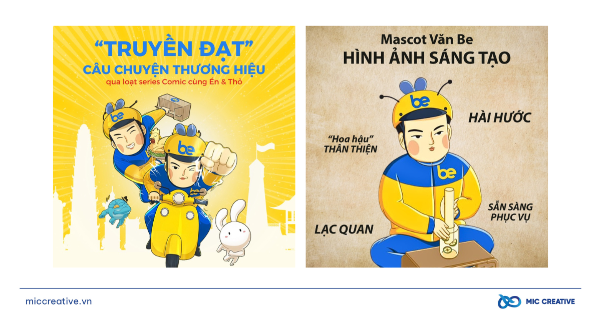 Mascot Văn Be của be