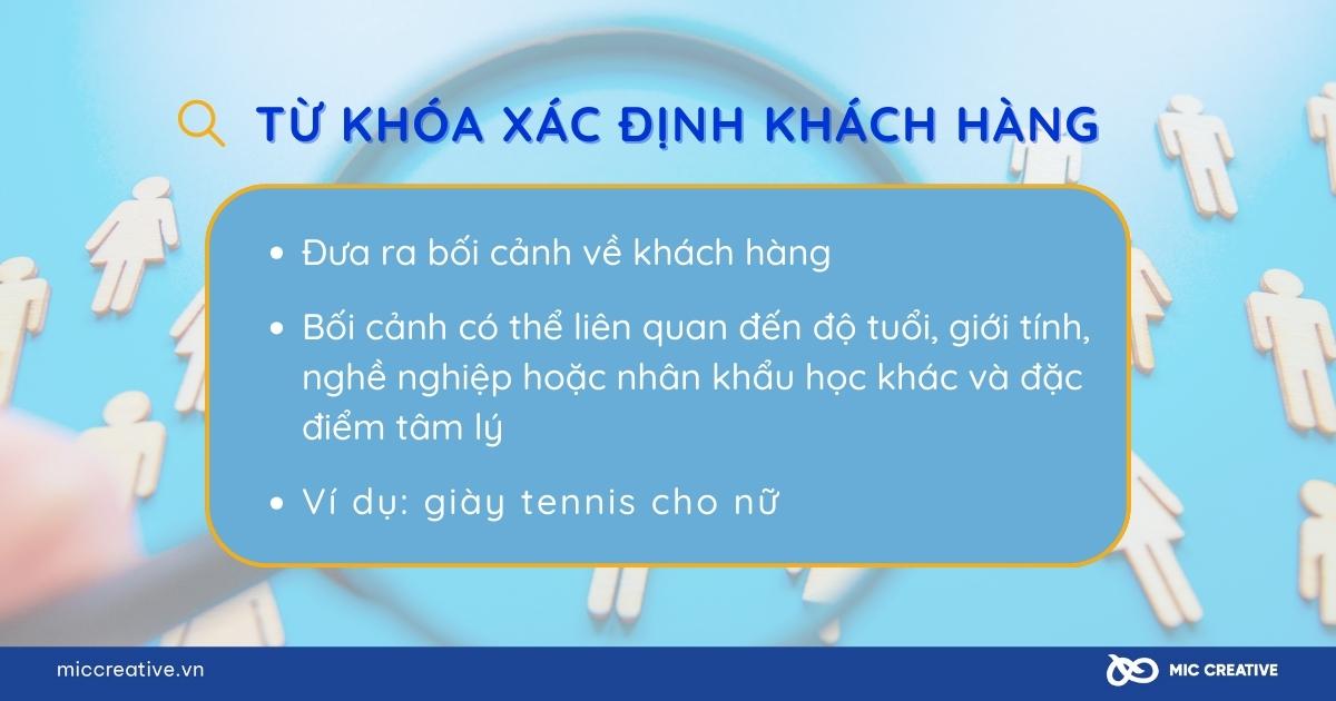 Các loại từ khóa trong SEO xác định khách hàng giúp bạn dễ dàng tiếp cận với khách hàng mục tiêu