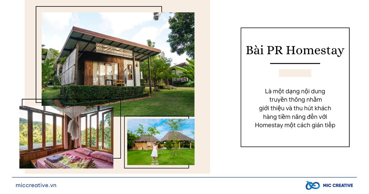 Bài PR Homestay là gì