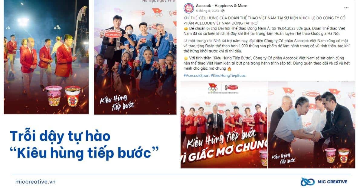 “Kiêu hùng tiếp bước” là chiến dịch khiến người Việt cảm thấy vô cùng tự hào và xúc động 