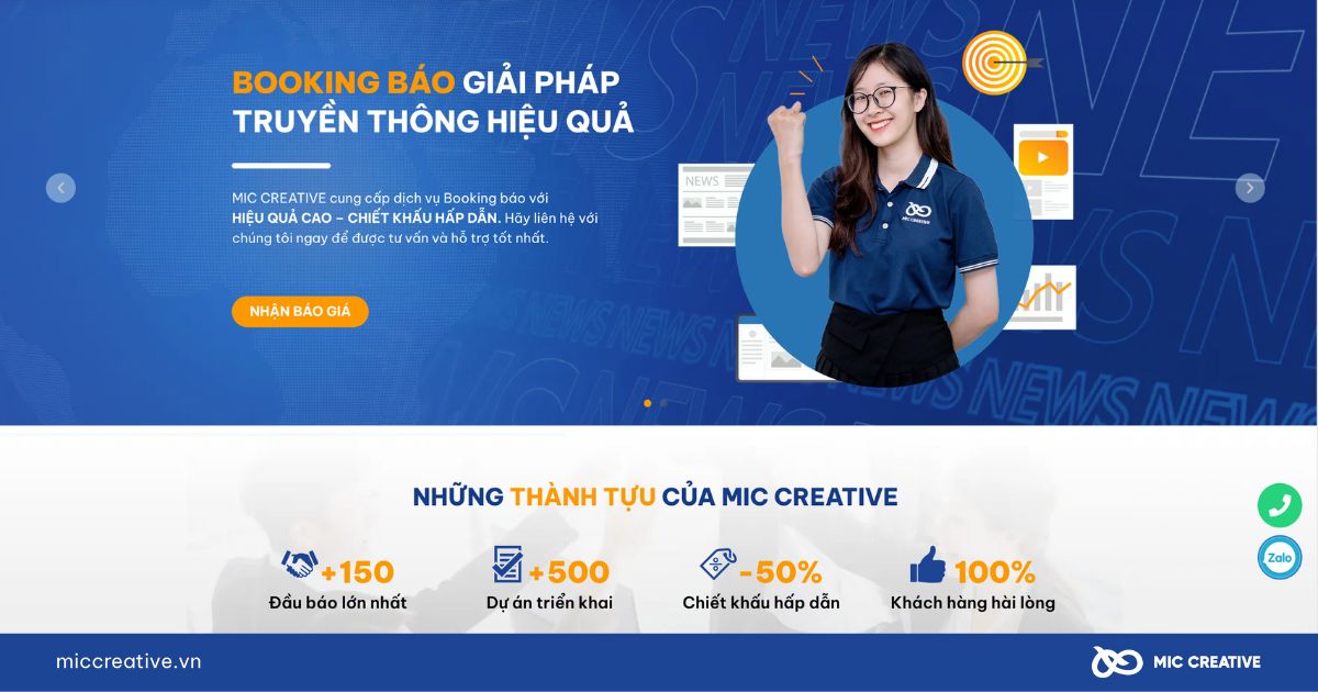 Dịch vụ viết bài PR chuyên nghiệp tại MIC Creative