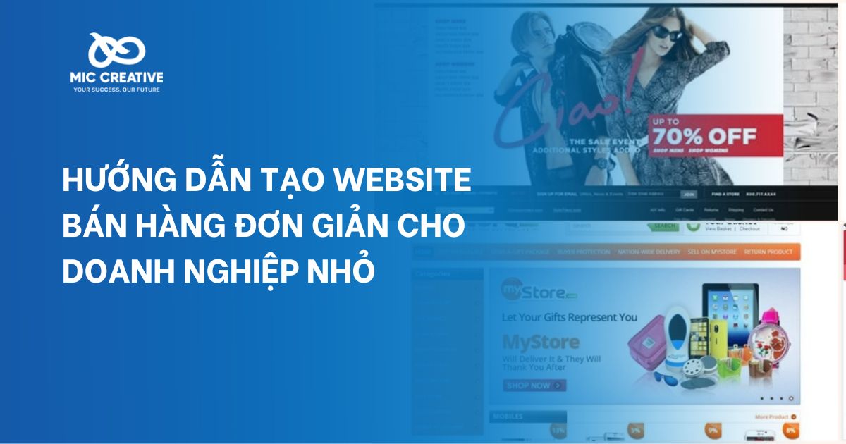 Hướng dẫn tạo website bán hàng đơn giản cho doanh nghiệp nhỏ