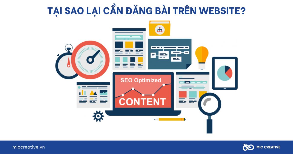 Tại sao lại cần đăng bài trên Website?