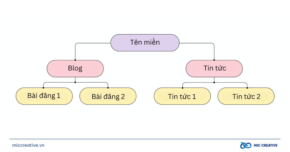 Blog và News chính là thư mục phụ