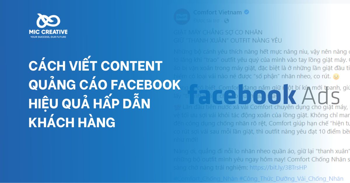 Cách viết Content quảng cáo Facebook hay, hấp dẫn khách hàng