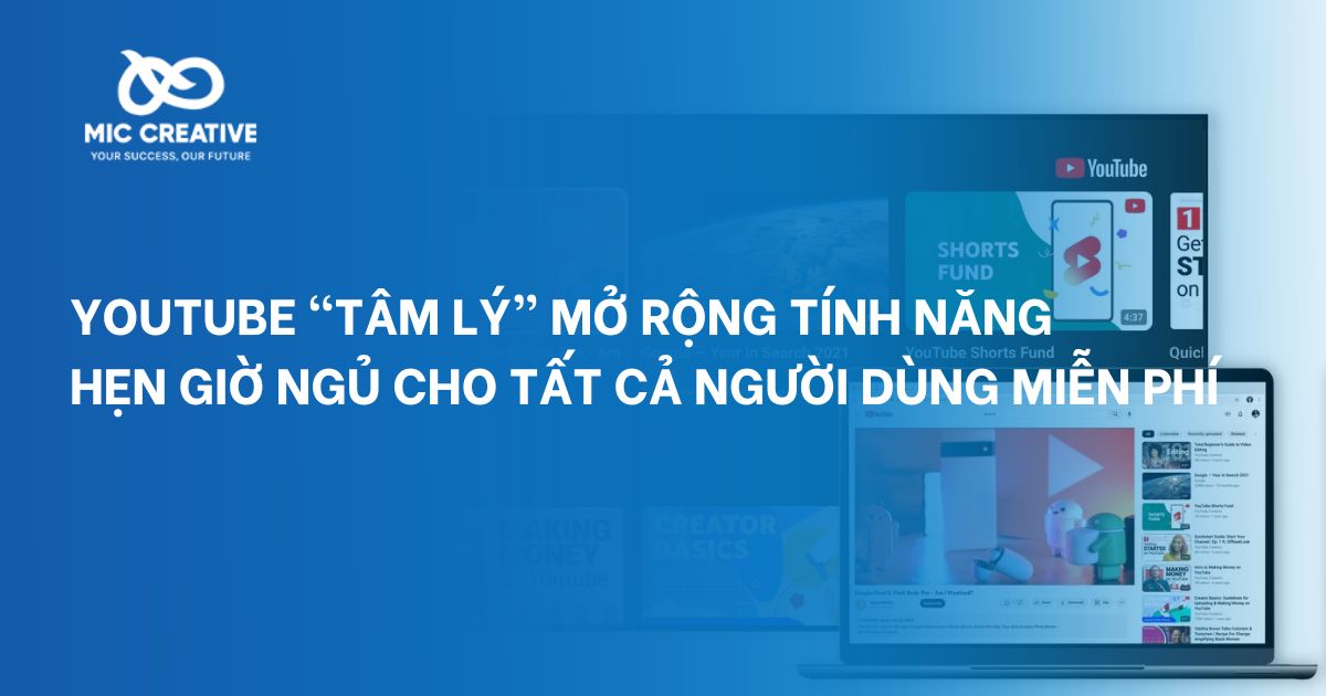 Youtube “tâm lý” mở rộng tính năng hẹn giờ ngủ cho tất cả người dùng miễn phí