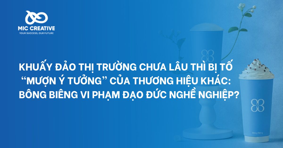 Bị tố “mượn ý tưởng” của thương hiệu khác, Bông Biêng có đang vi phạm đạo đức nghề nghiệp?