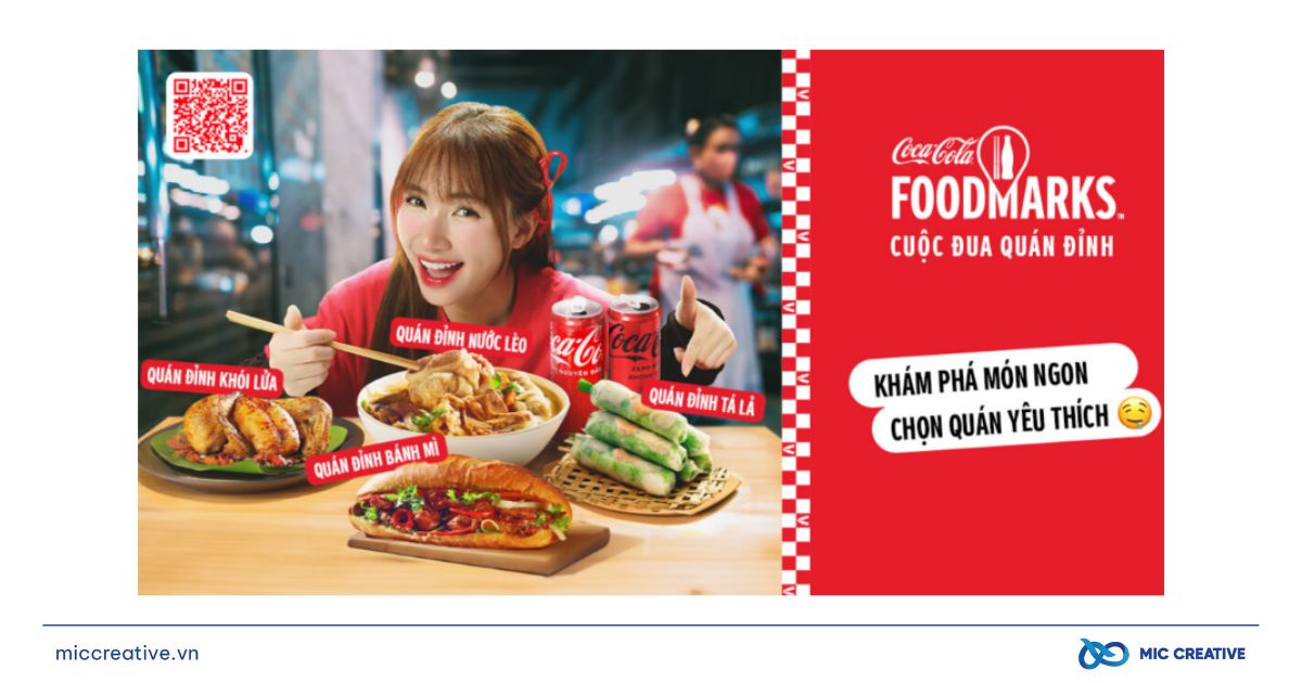 Coca-Cola Foodmarks - Cầu nối giữa khách hàng và ẩm thực địa phương 