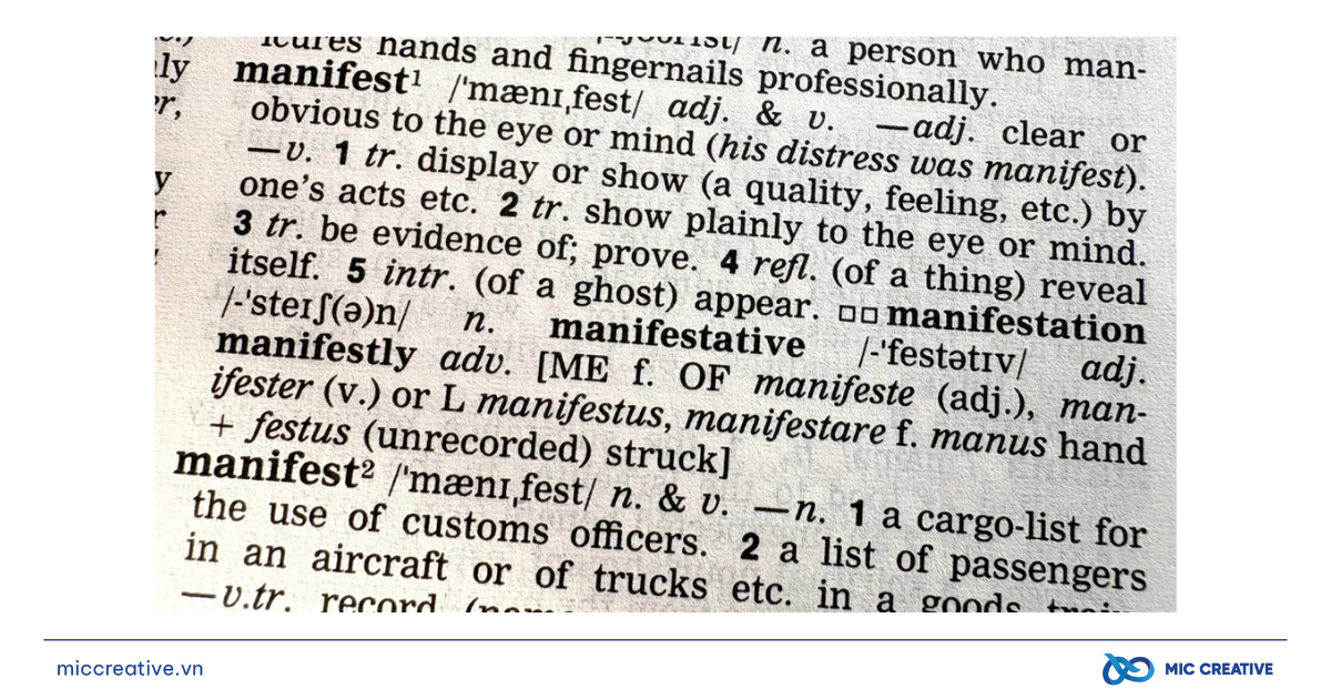 Thống trị mọi nền tảng, "Manifest" trở thành Word of the Year 2024: Xu hướng mới hay chỉ là trò chơi tâm lý? Manifest tro thanh Word of the Year 2024 2