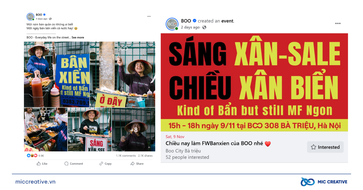 Màn collab chất lừ từ BOO