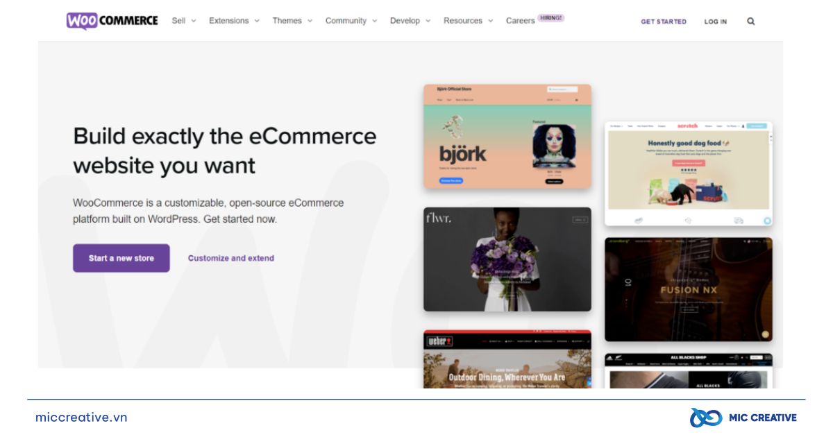 Nền tảng WooCommerce