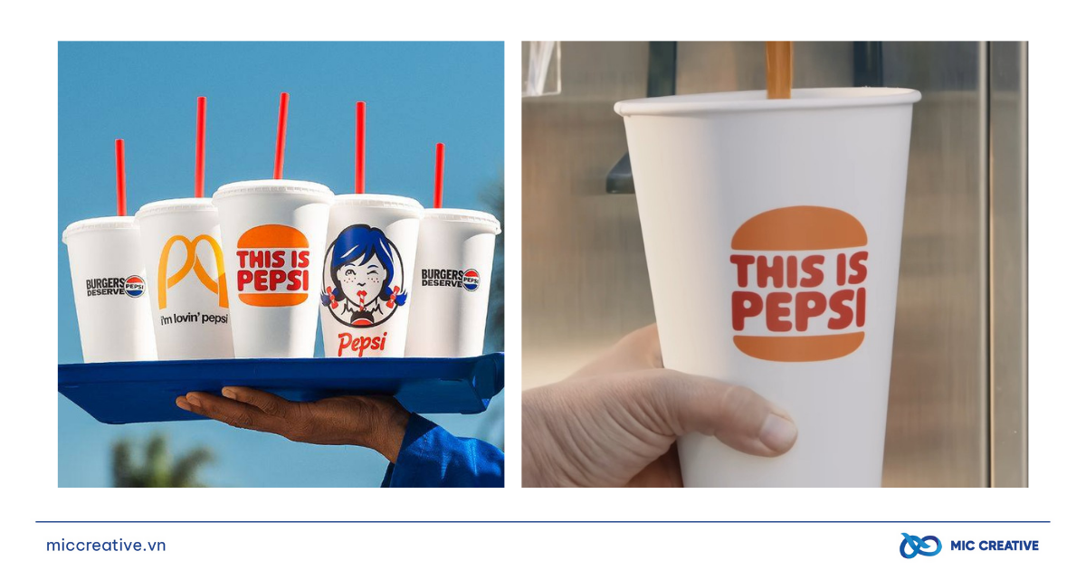 Pepsi thâm nhập vào các cửa hàng đồ ăn nhanh 