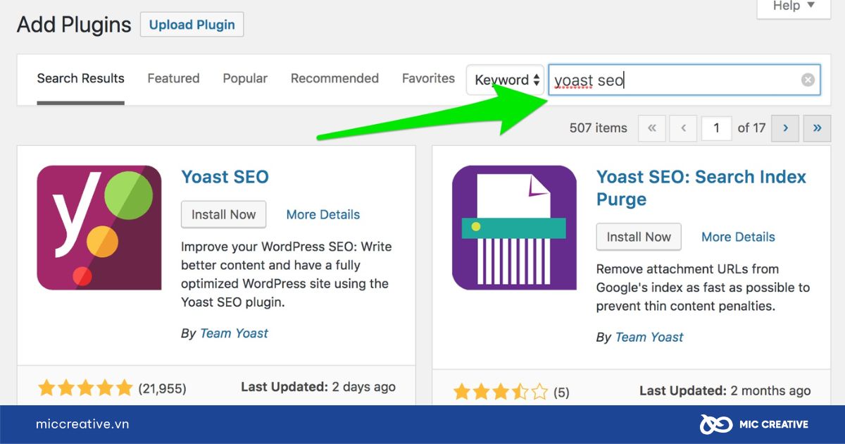 Cài đặt Yoast SEO