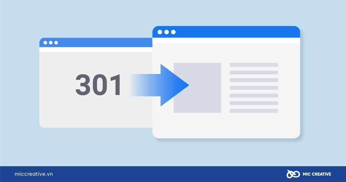 Chuyển hướng 301 trong Technical SEO