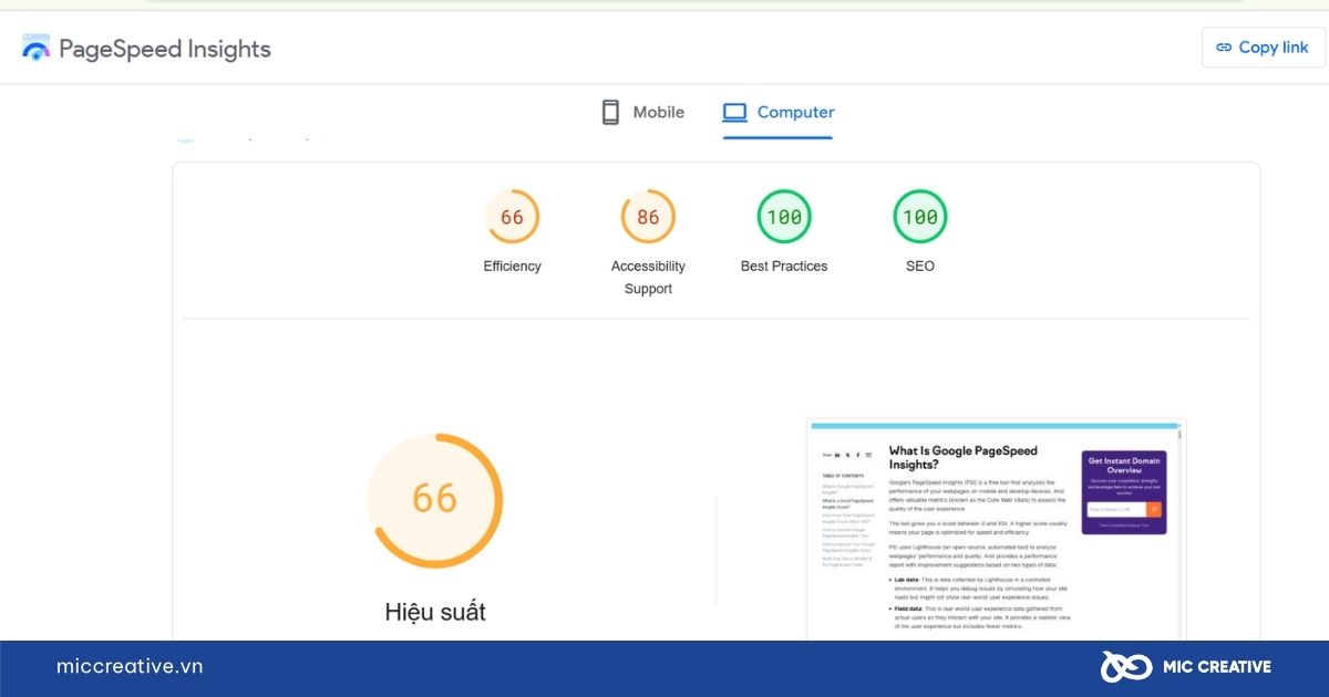 Kiểm tra Diagnose performance issues