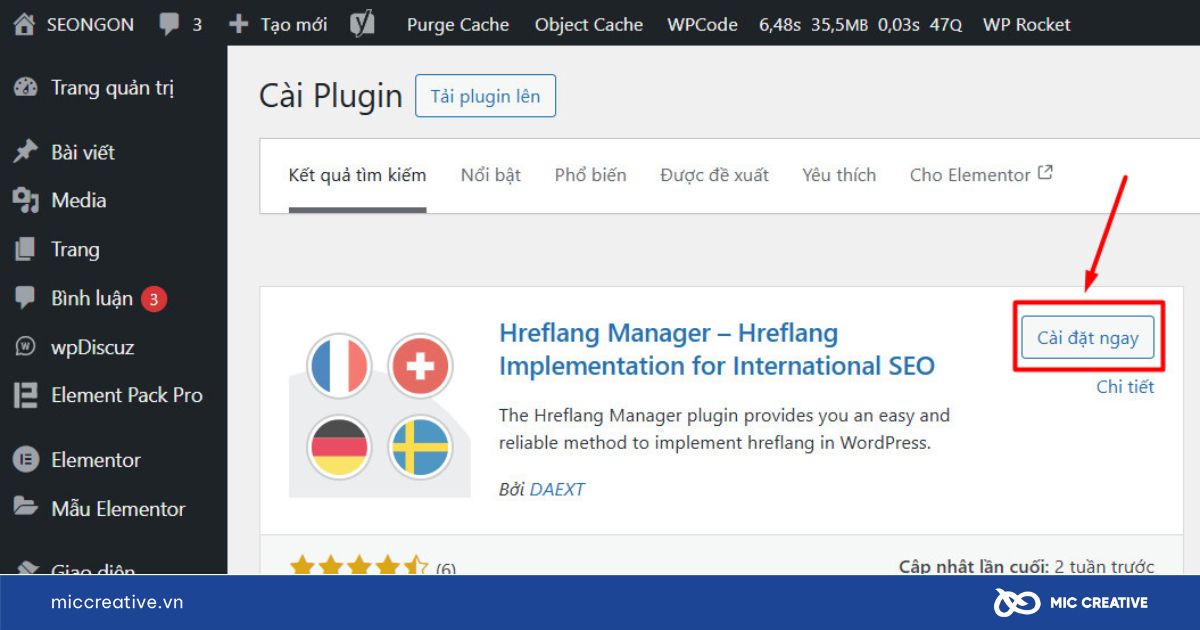 Tải plugin Hreflang Manager