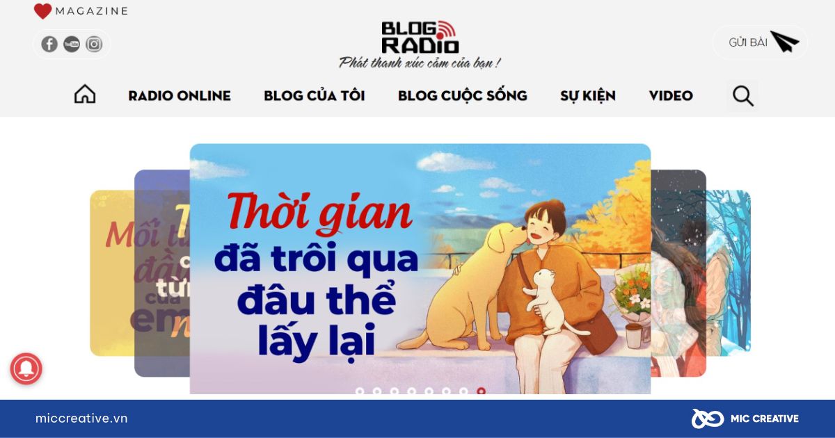 Blog radio