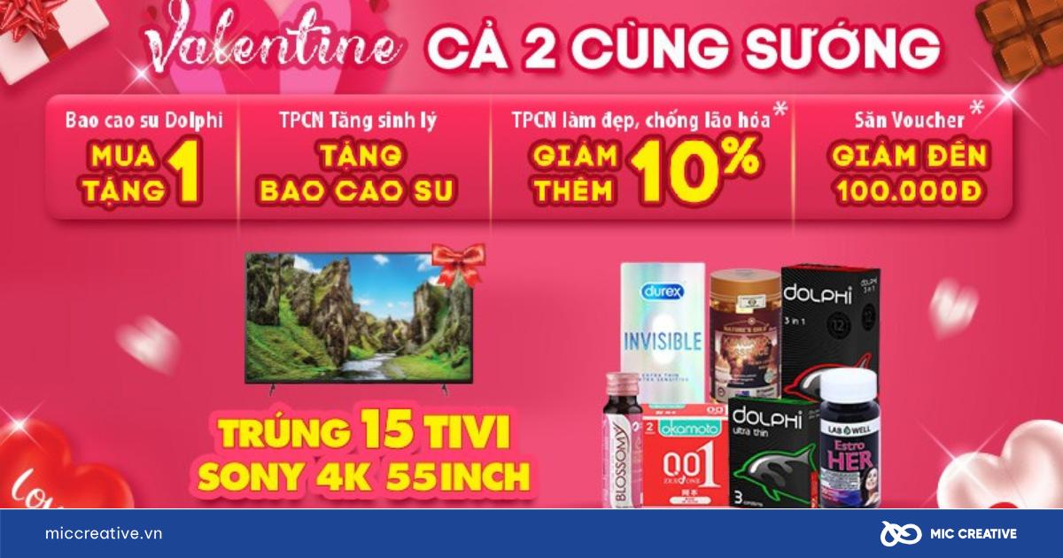 Chương trình ưu đãi của Durex trong dịp Valentine