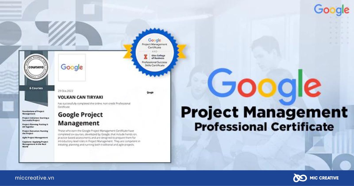 Google Project Management Professional Certificate