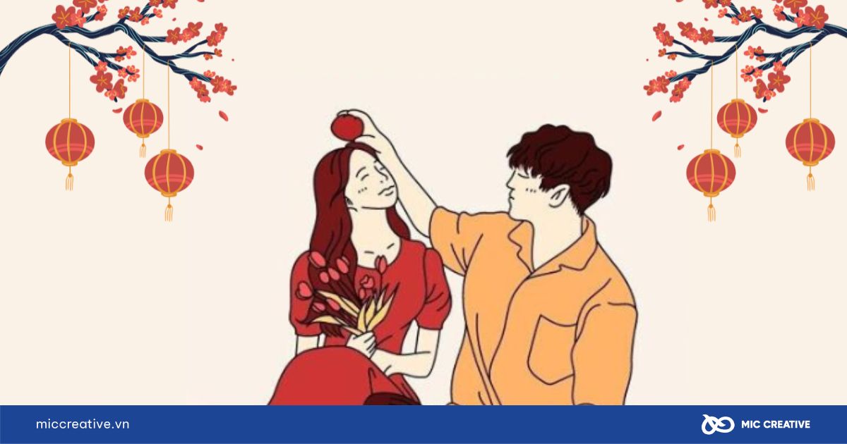 Lời chúc năm mới ngọt ngào dành cho bạn gái