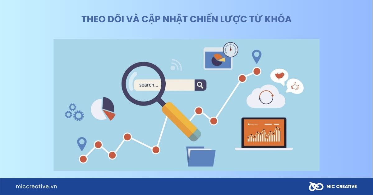 Theo dõi và cập nhật chiến lược từ khóa