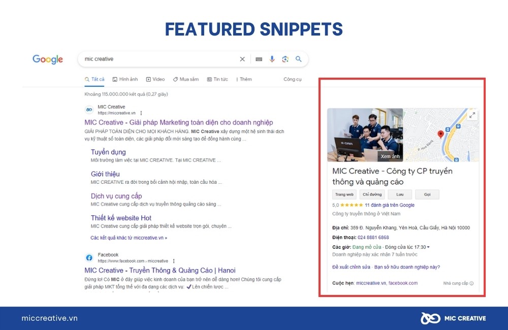 SEO Onpage and Offpage là gì: Tối ưu Featured Snippets