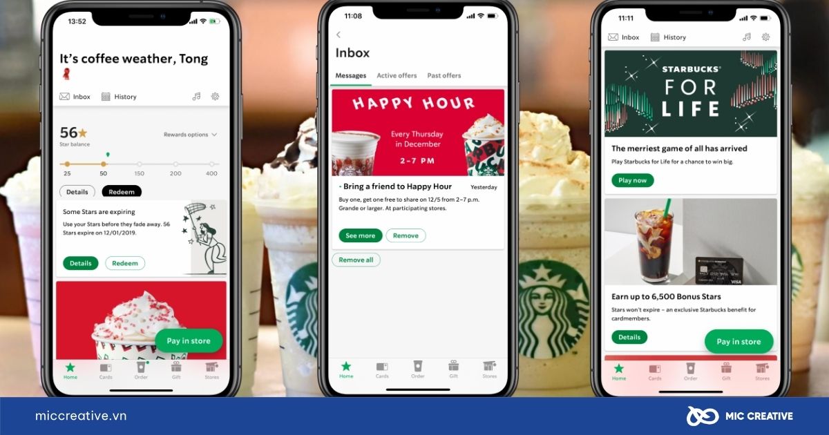 Ứng dụng Starbucks