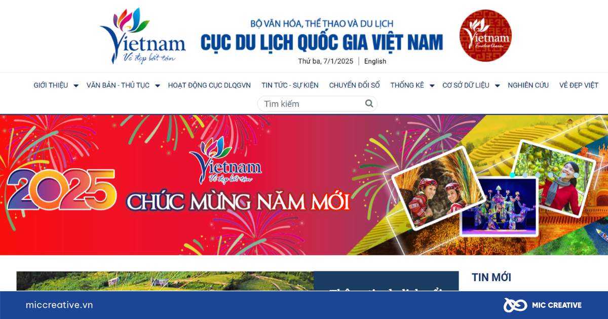 Website cổng thông tin