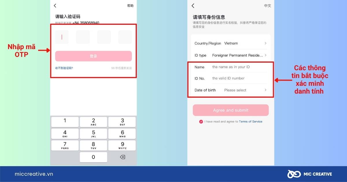 cách tạo tài khoản douyin