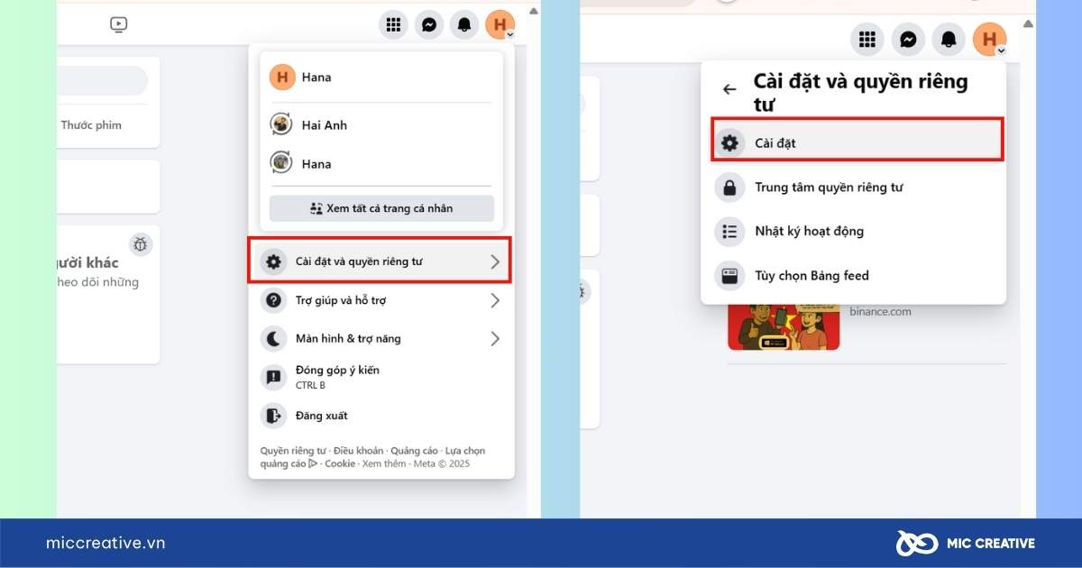 đổi tên trang facebook