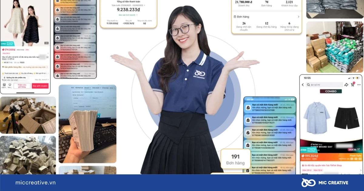 Dịch vụ hỗ trợ triển khai TikTok Affiliate hiệu quả tại MIC Creative