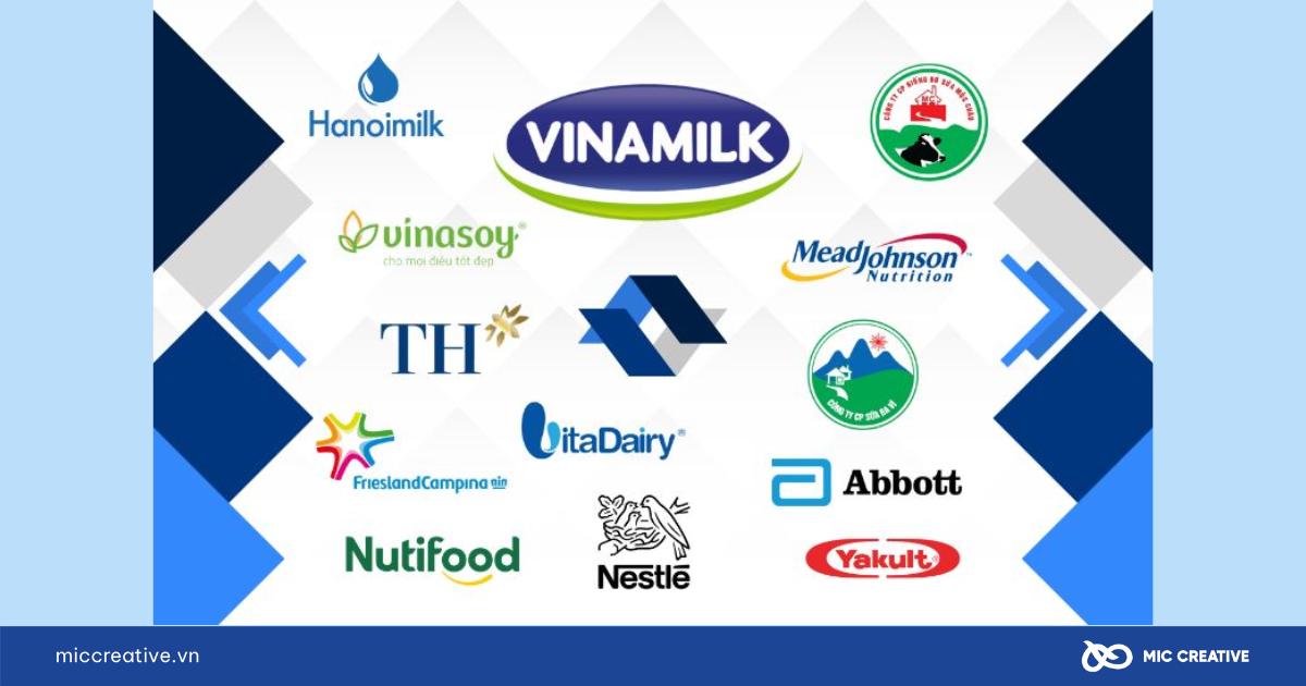 Vinamilk và các đối thủ cùng ngành