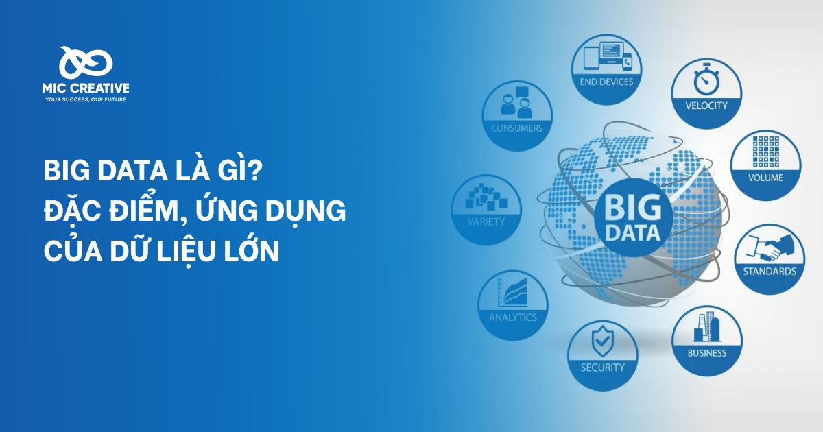 Big Data là gì? Đặc điểm, vai trò, ứng dụng của dữ liệu lớn