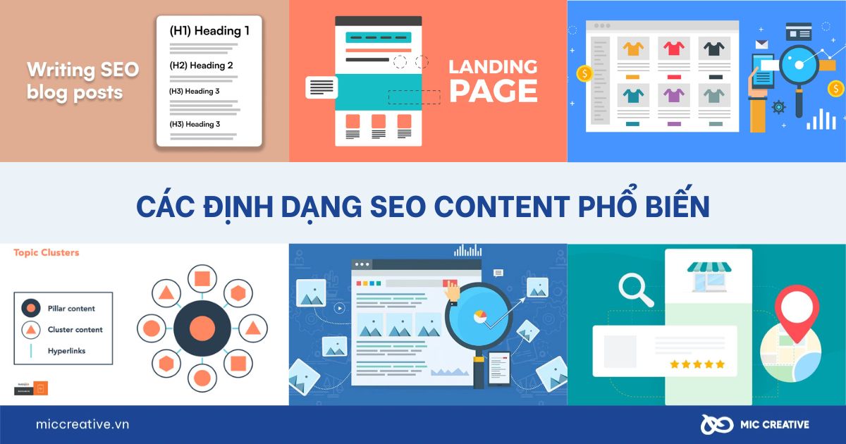 Các định dạng SEO content phổ biến