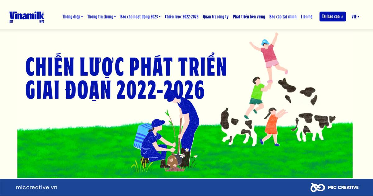 chiến lược marketing của Vinamilk