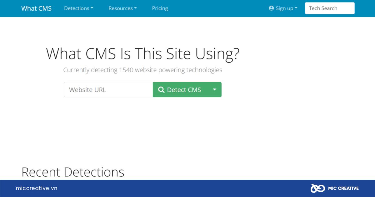 Công cụ WhatCMS