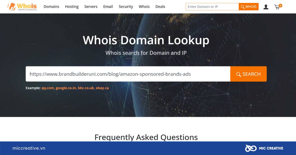 kiểm tra độ uy tín của web