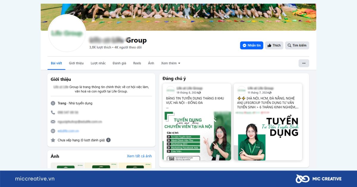 Content hậu trường & văn hóa doanh nghiệp