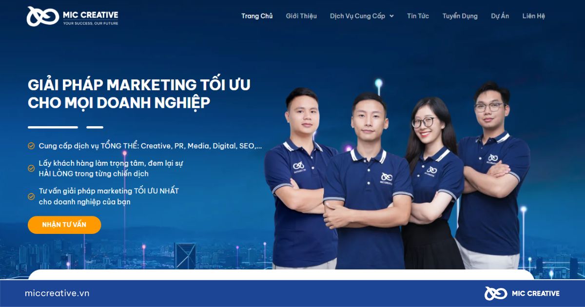 Đăng ký chứng chỉ SSL từ đơn vị MIC Creative
